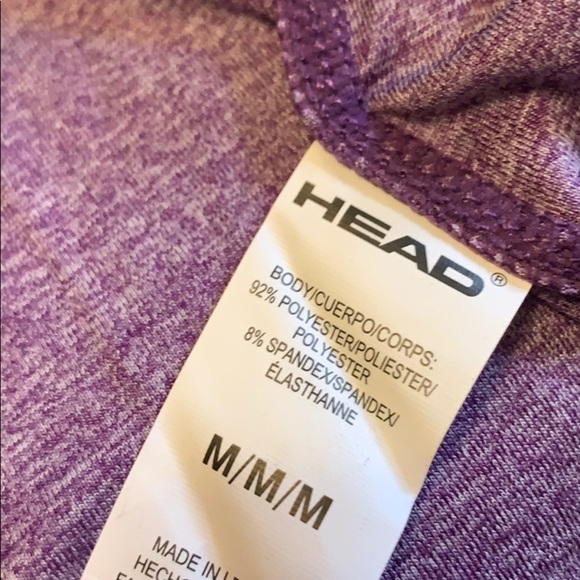 Head purple lightweight hoodie, reflective stripe - Picture 12 of 12
